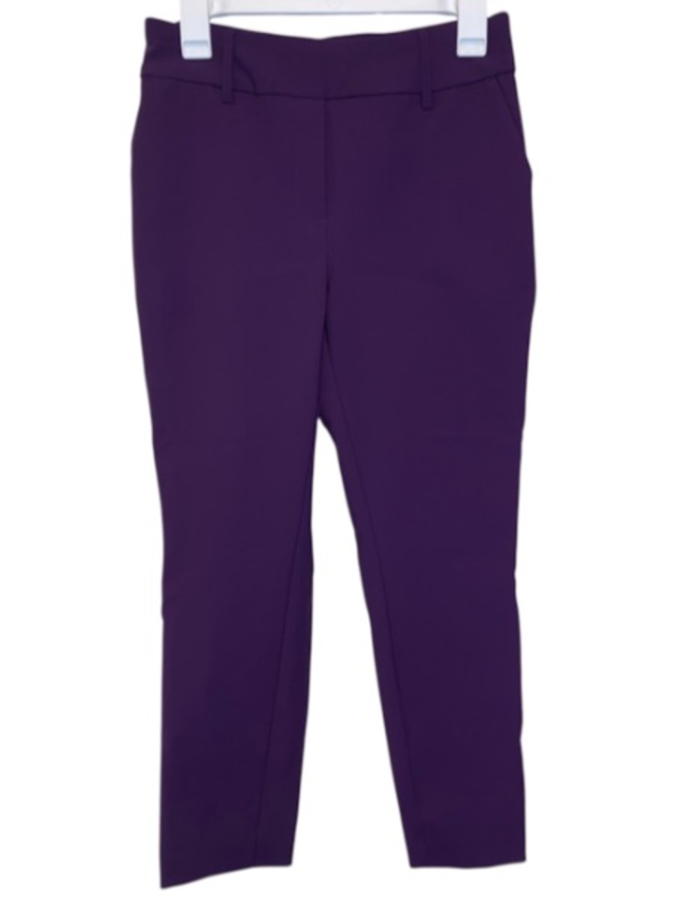 JL ATELIER Women’s Plum Purple Dress Pants